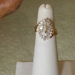 ❤SOLD!❤Diamond Cocktail Ring In 14k Gold